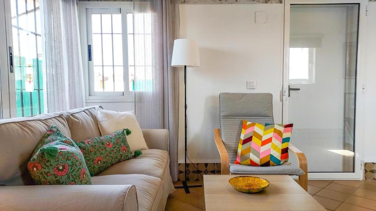 Atico En Calatrava - Vistas Y Gran Terraza Privada Leilighet Sevilla Eksteriør bilde