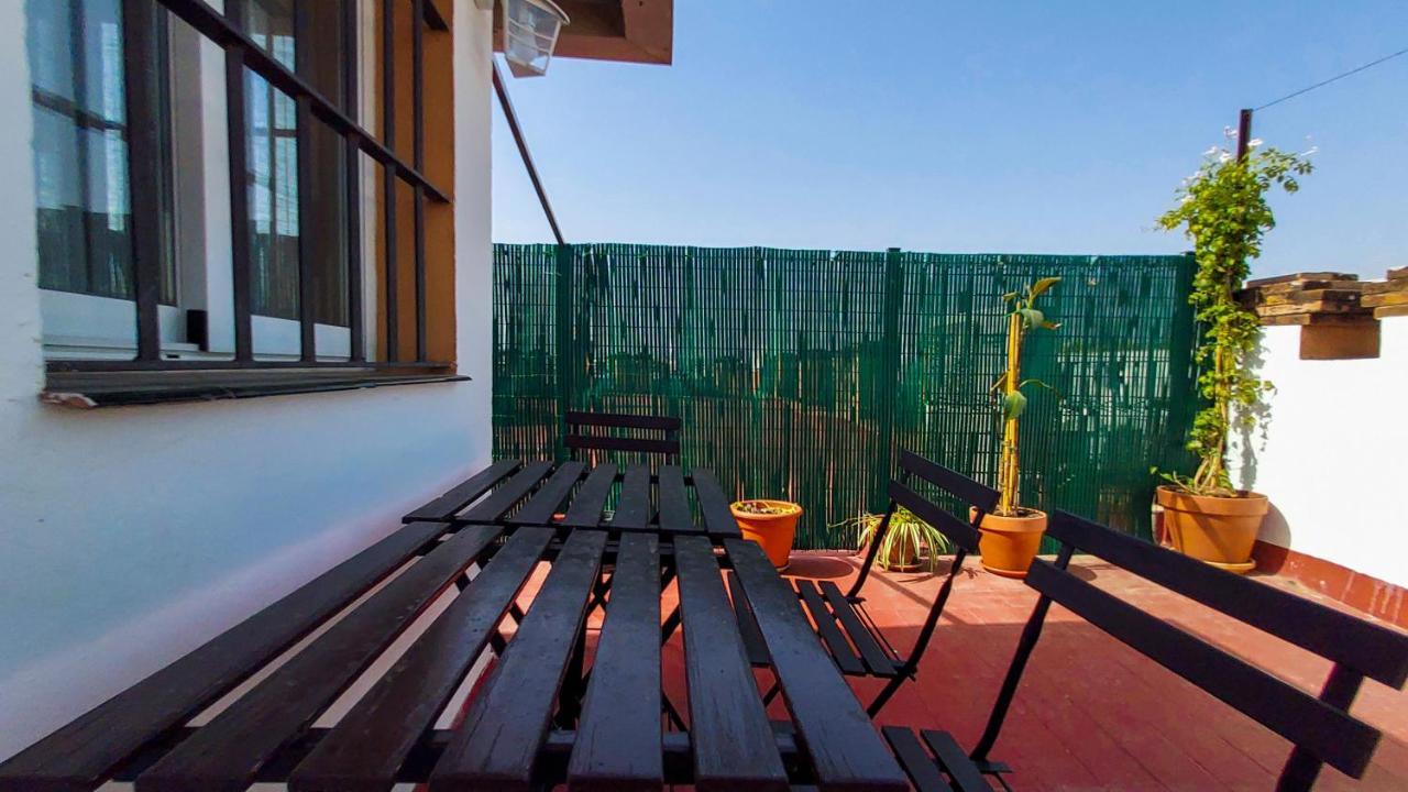 Atico En Calatrava - Vistas Y Gran Terraza Privada Leilighet Sevilla Eksteriør bilde