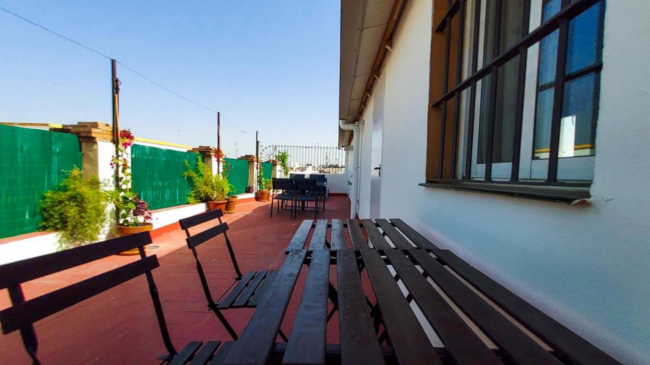 Atico En Calatrava - Vistas Y Gran Terraza Privada Leilighet Sevilla Eksteriør bilde