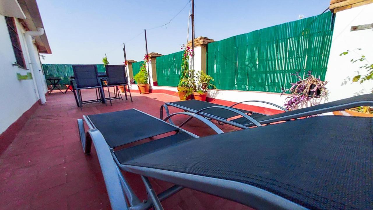 Atico En Calatrava - Vistas Y Gran Terraza Privada Leilighet Sevilla Eksteriør bilde